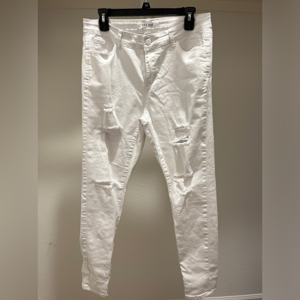 White jeans